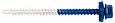 Купить долговечный Саморез 4,8х70 ПРЕМИУМ RAL5005 (синий насыщенный) в интернет-магазине Компании Металл профиль.