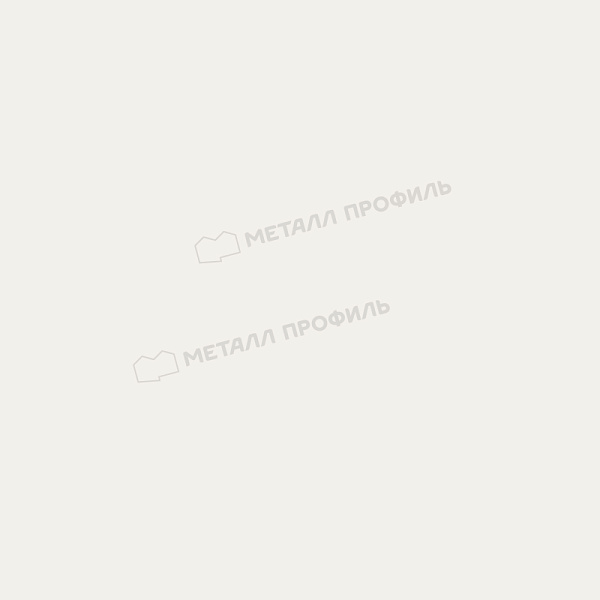 Планка угла внутреннего сложного 75х3000 (ПЭ-02-9010-0.5) ― где приобрести в Нижнем Новгороде? В Компании Металл Профиль!